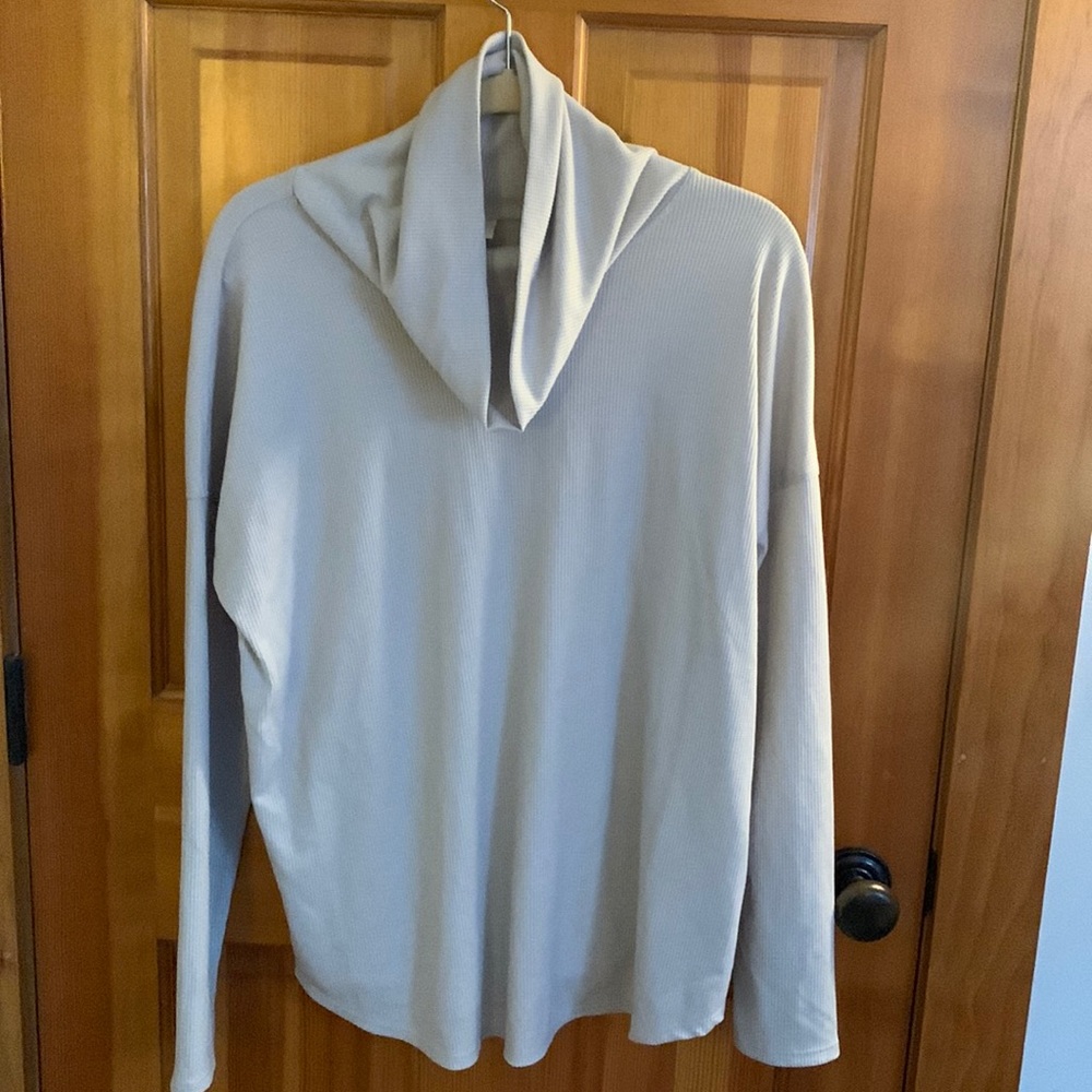 Cowl neck knit